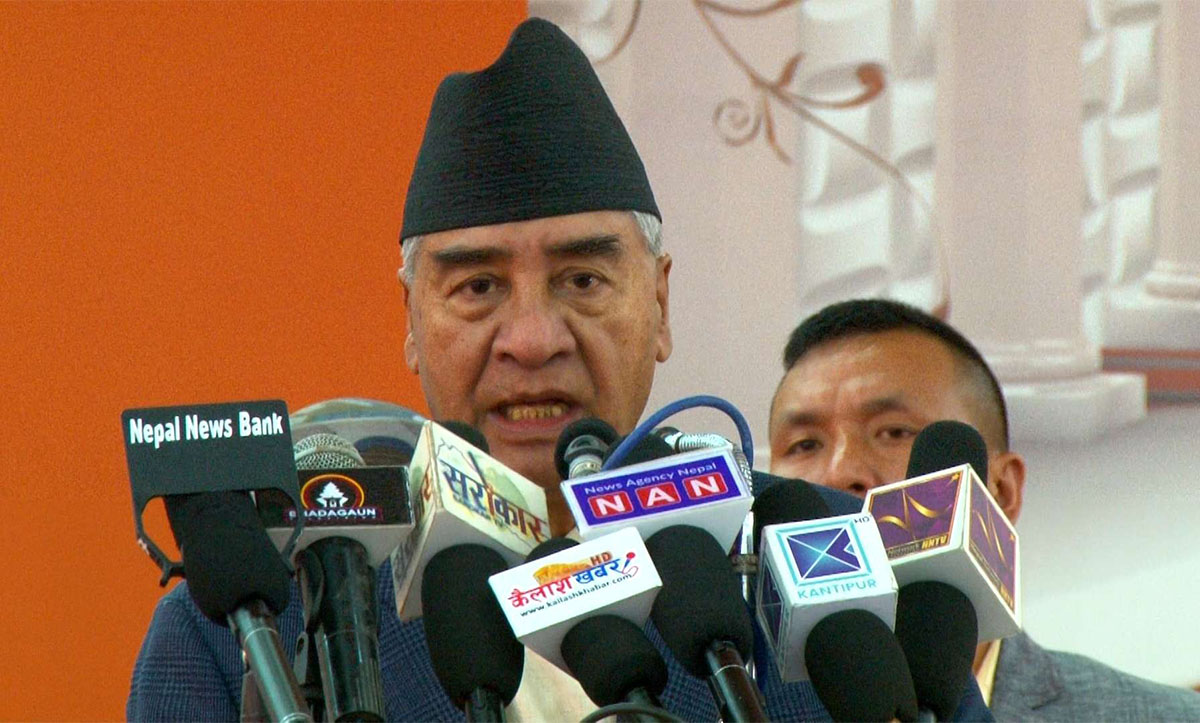 सबै दलको सहमति भए कांग्रेसले प्रत्यक्ष निर्वाचन प्रणाली स्वीकार्छ : सभापति देउवा 